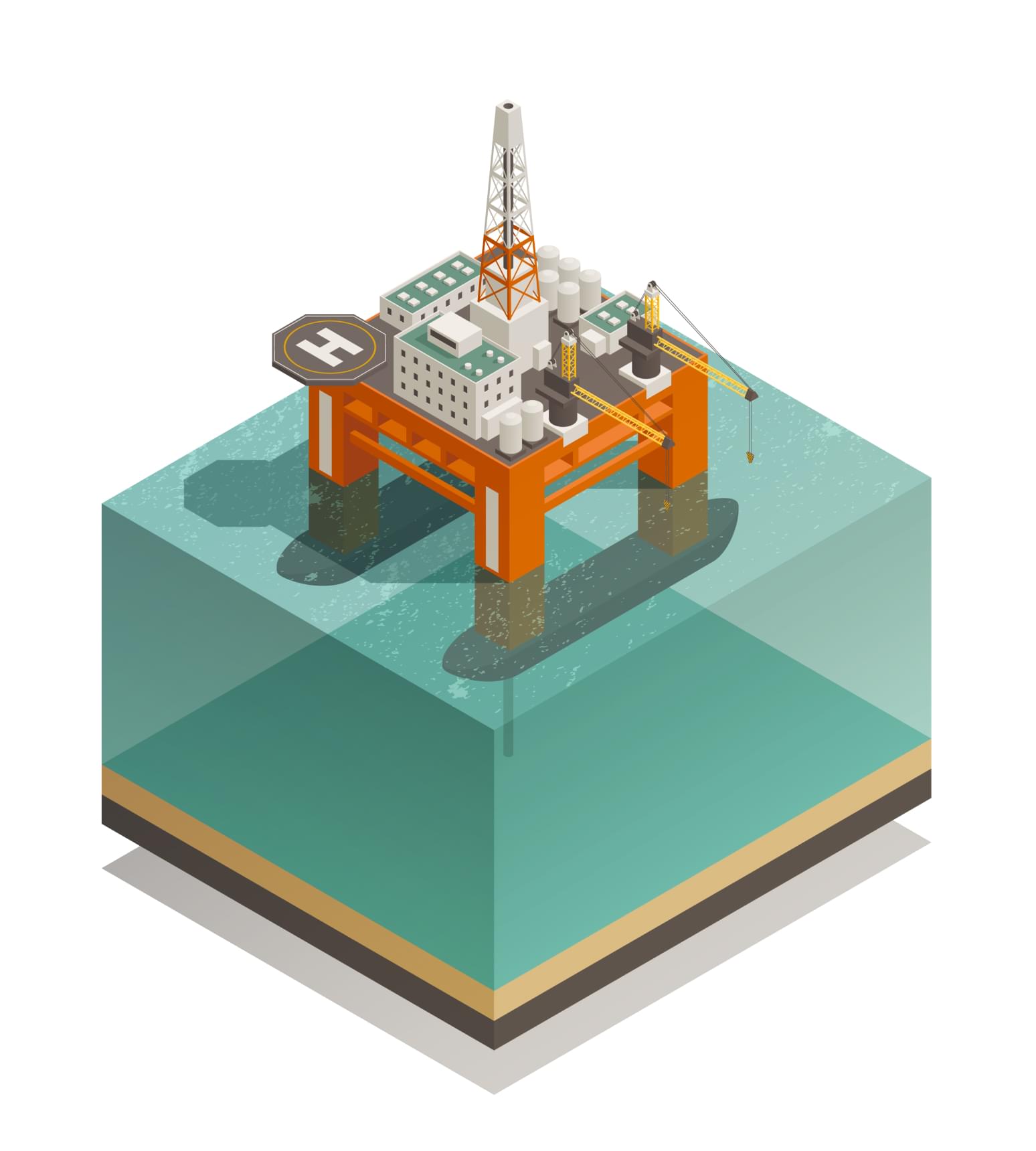 Oil rig